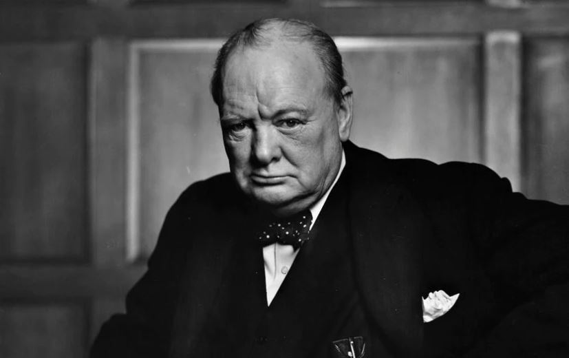 Ուինսթոն Չերչիլի լուսանկար